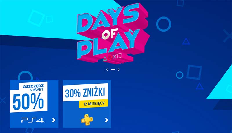 PlayStation Days of Play – spora promocja wystartowała w PlayStation Store