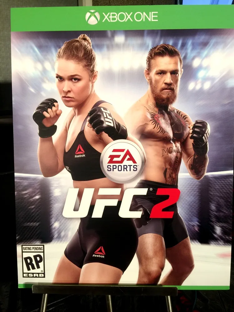 Na okładce UFC 2 będzie dwóch zawodników - Conor Mcgregor oraz Ronda Rousey 2 EA-Sports-UFC-2-Cover-Ronda-Rousey-and-Conor-McGregor