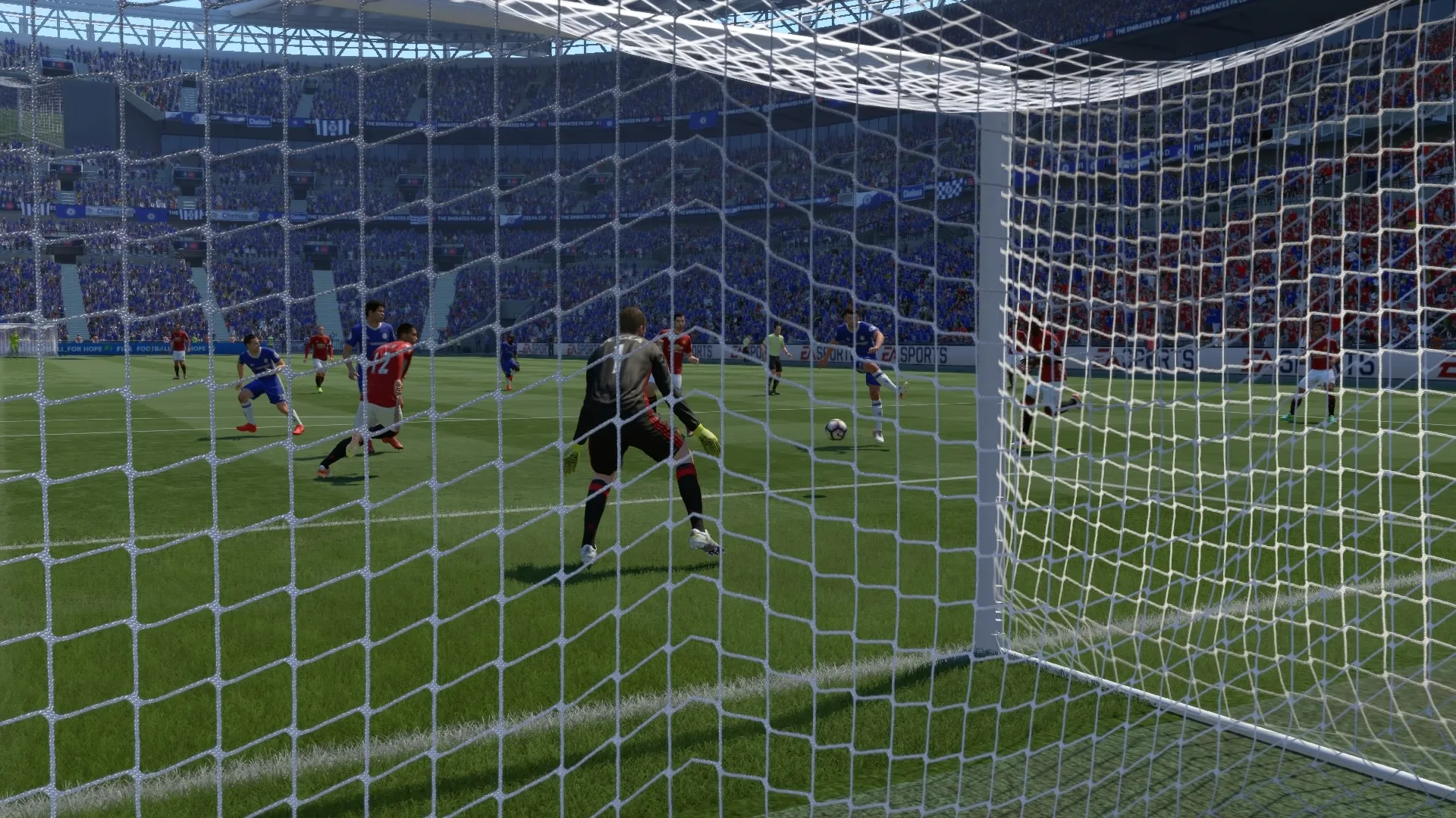 FIFA 17 - recenzja 2 FIFA 17 Intra 0:1 CHE — MUN, 2. poł.