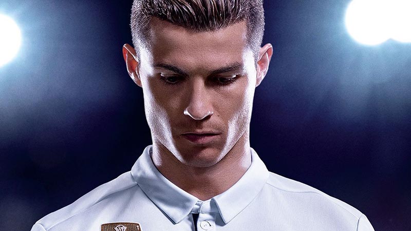 FIFA 18 okładka Ronaldo