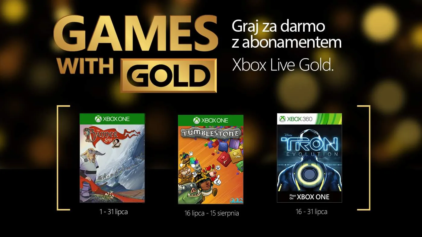 Nowe gry dostępne w Games with Gold na lipiec 2 Games with Gold