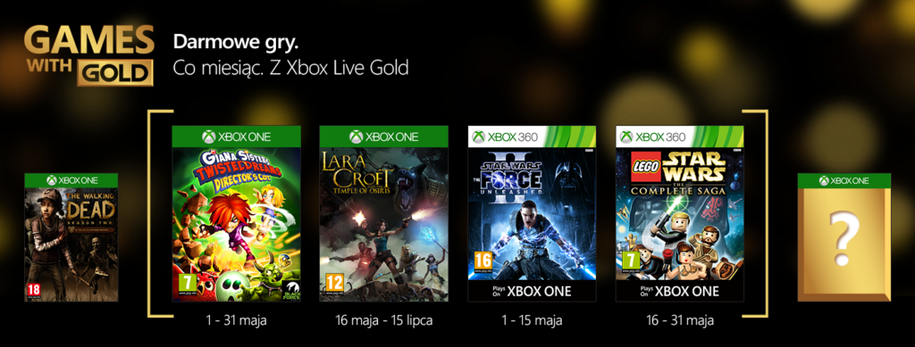 Games with Gold maj 2017