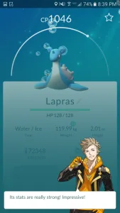 Pokemon GO z kolejną aktualizacją 2 Lapras