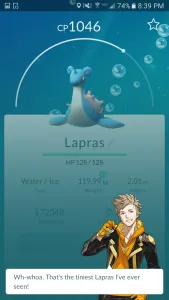 Pokemon GO z kolejną aktualizacją 4 Lapras 2