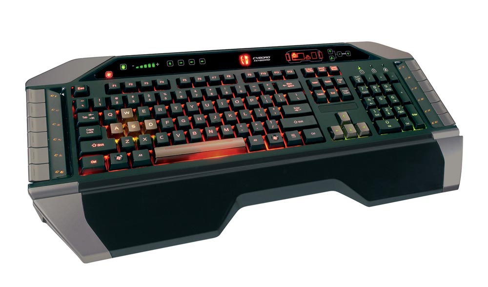 Mad Catz Cyborg Gaming Keyboard V7