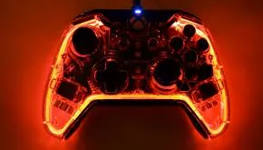 Pad do konsoli Xbox One - recenzja kontrolerów PDP - CAMO, Afterglow Prismatic, Battlefield 1 oraz Titanfall 2 20 PDP Afterglow Prismatic Xbox One 3