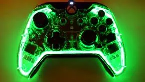Pad do konsoli Xbox One - recenzja kontrolerów PDP - CAMO, Afterglow Prismatic, Battlefield 1 oraz Titanfall 2 22 PDP Afterglow Prismatic Xbox One 5