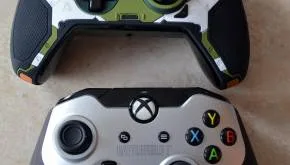 Pad do konsoli Xbox One - recenzja kontrolerów PDP - CAMO, Afterglow Prismatic, Battlefield 1 oraz Titanfall 2 5 PDP Titanfall 2 i Battlefield 1