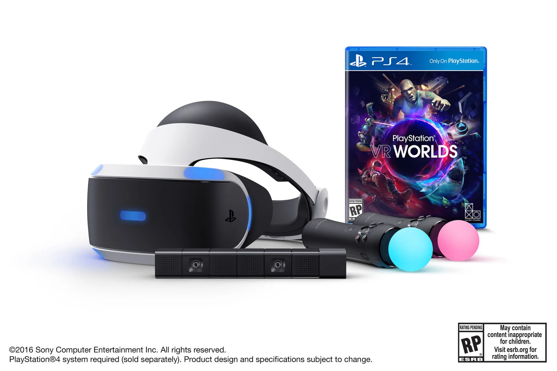 PalyStation vr launch bundle