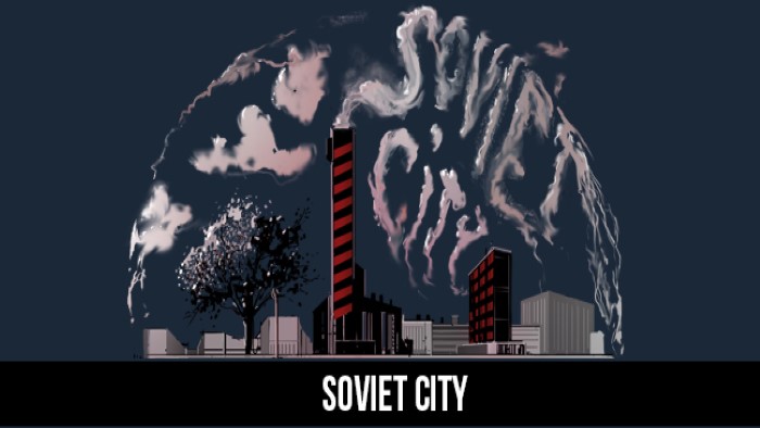 Soviet City art