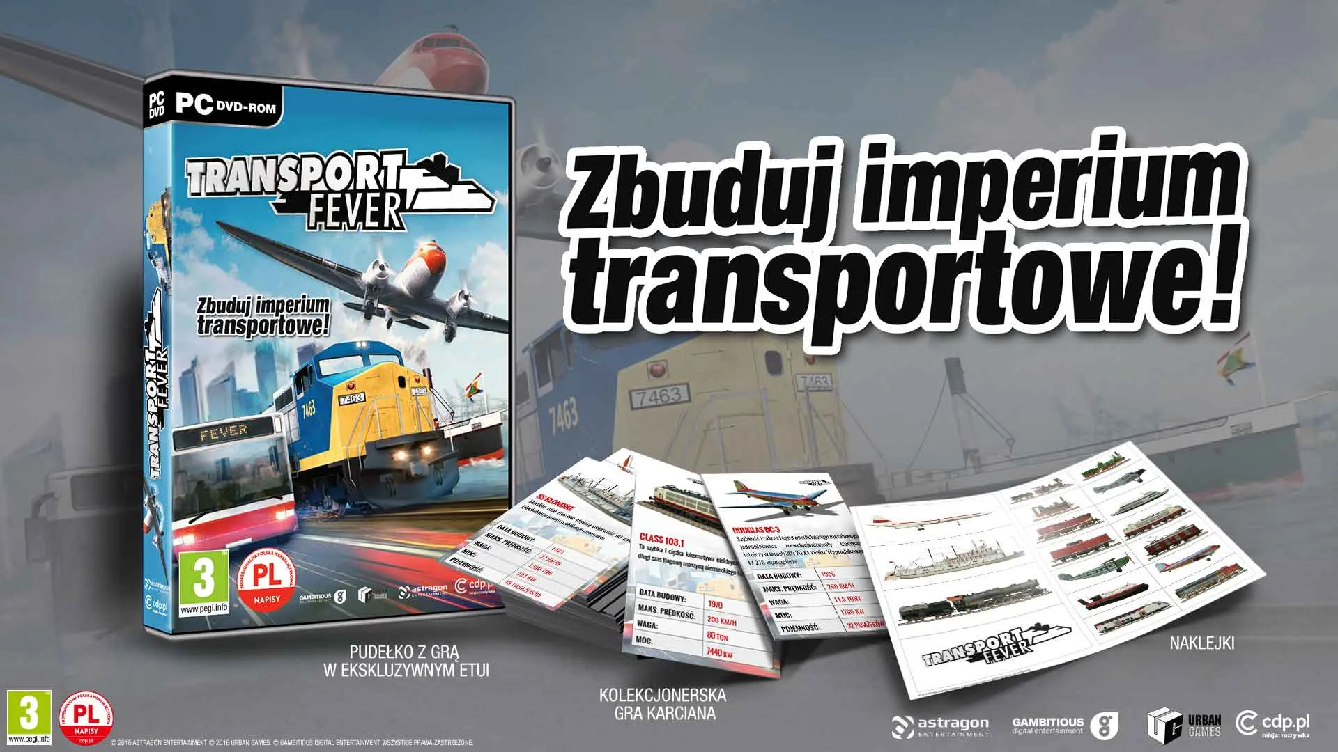 Dziś polska premiera pudełkowej edycji Transport Fever 2 tf
