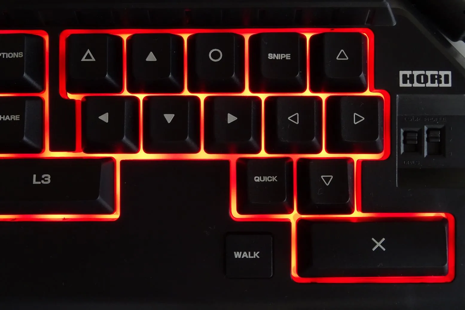 Tactical Assault Commander 4 keypad