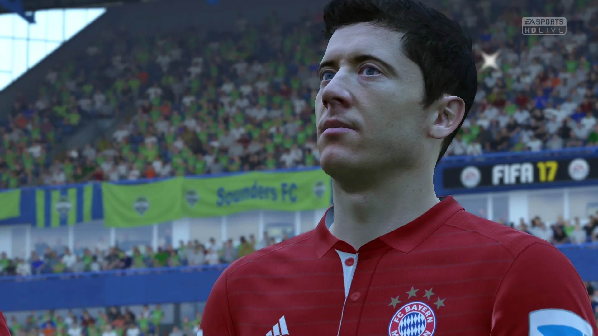 WERSJA DEMO FIFA 17 Szybki mecz 0:0 FCB — SEA, 1. poł.
