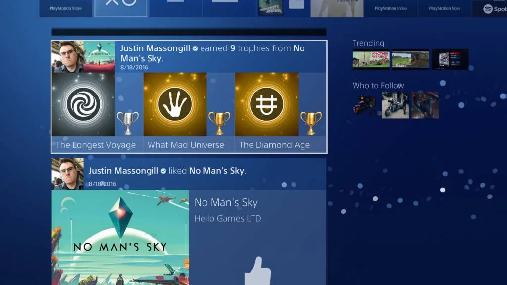 PlayStation 4 aktualizacja 4.00 już dostępna - foldery, HDR, nowe menu 2 aktywnosci-ps4