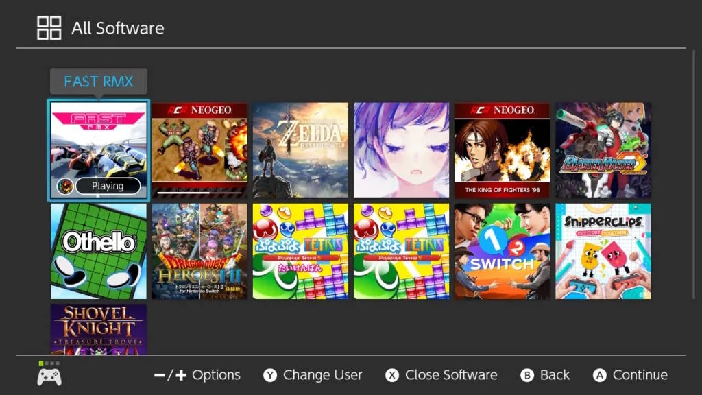 nintendo menu 2